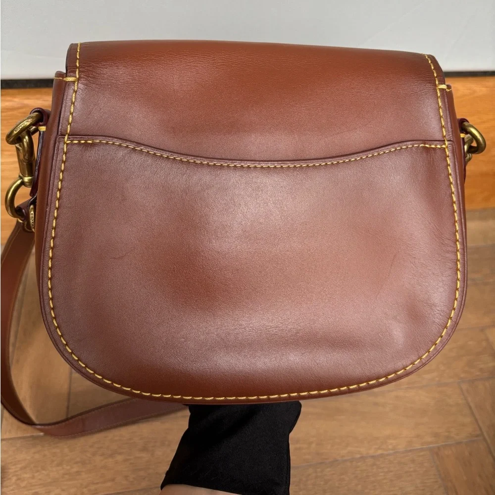 COACH 1941 Glovetanned Leather Saddle Bag